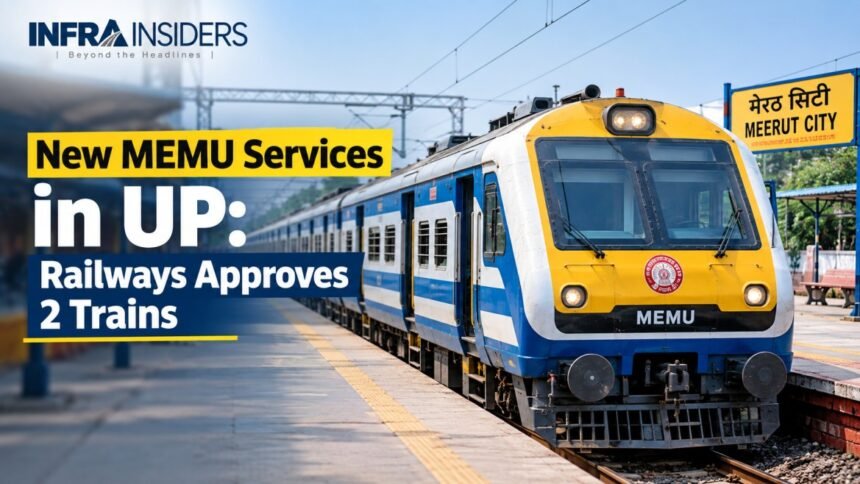 New MEMU Services in UP: Railways Approves 2 Trains