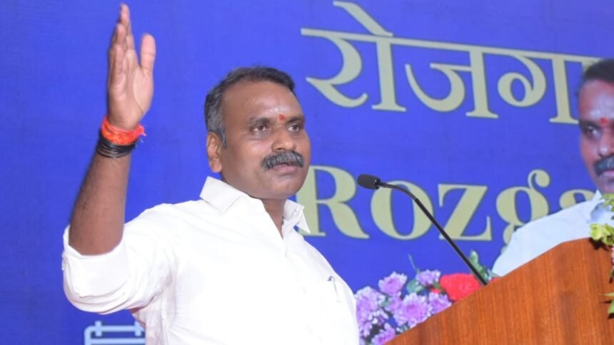 Union Minister L Murugan at Rozgar Mela