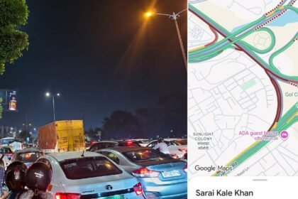 Sarai Kale Khan Traffic Jam