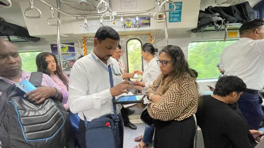 Indian Railways ticket checking drive