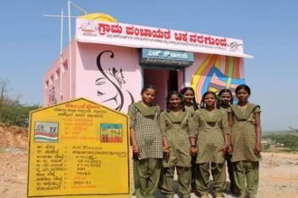 Rural toilet made under Swachha Bharat Mission in Odisha