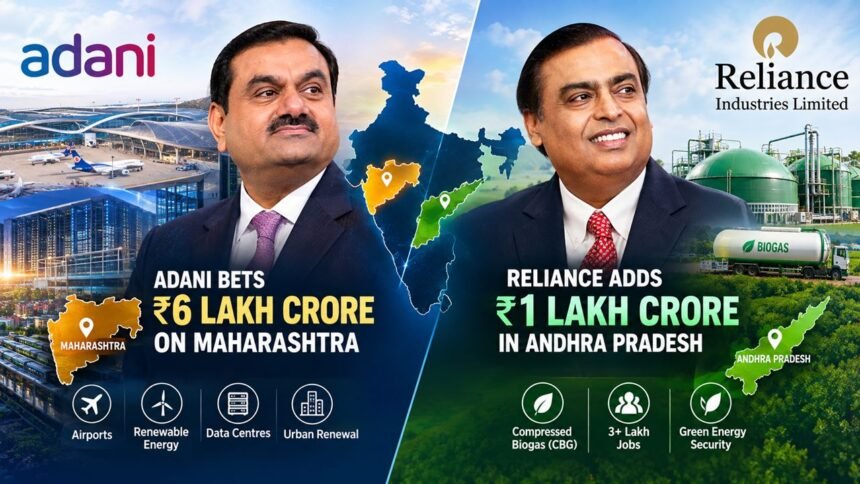 adani-bets-rs-6-lakh-crore-on-maharashtra-reliance-invests-andhra