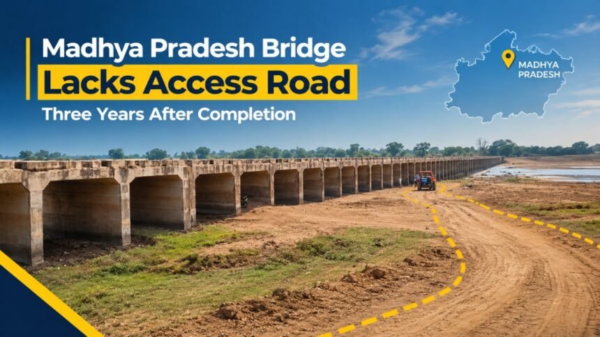 infrainsiders - Madhya Pradesh Bridge Lacks Access Road