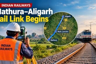 railways-survey-mathura-aligarh-rail-link-medu-junction-vande-bharat