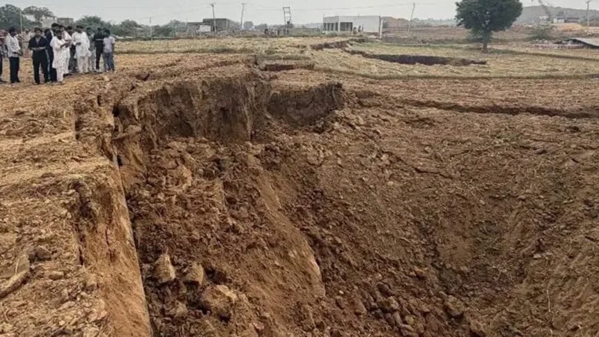 horc-tunnel-cave-in-damages-homes-nuh-haryana-rail-corridor